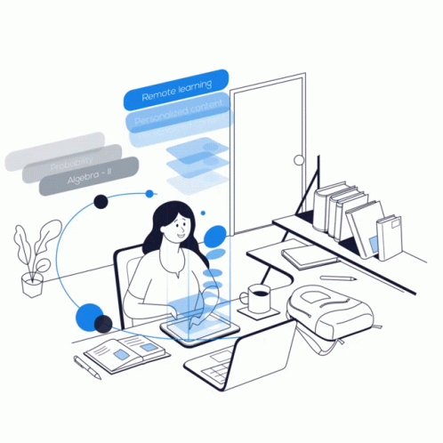 AxEin Let’s Learn guided learning illustration